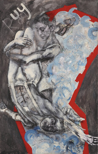 #4  Participant of the London Biennial 2023 Nureyev Method by Alexander Chalovsky, Painting for Sale on Select