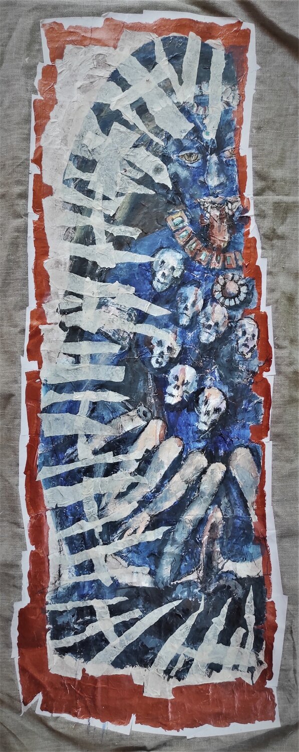 Kali 1 Alexander Chalovsky Original painting for sale