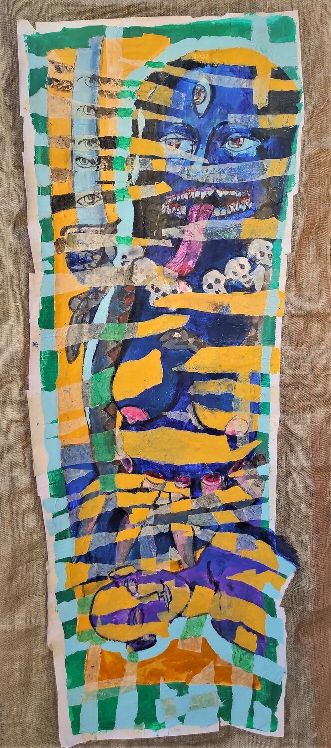 Kali 2 Alexander Chalovsky Original painting for sale