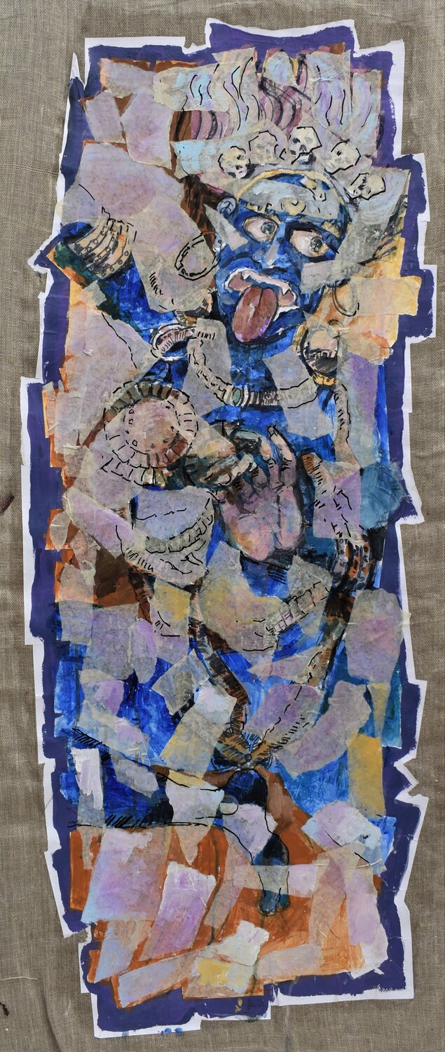 Kali 3 Alexander Chalovsky Original painting for sale