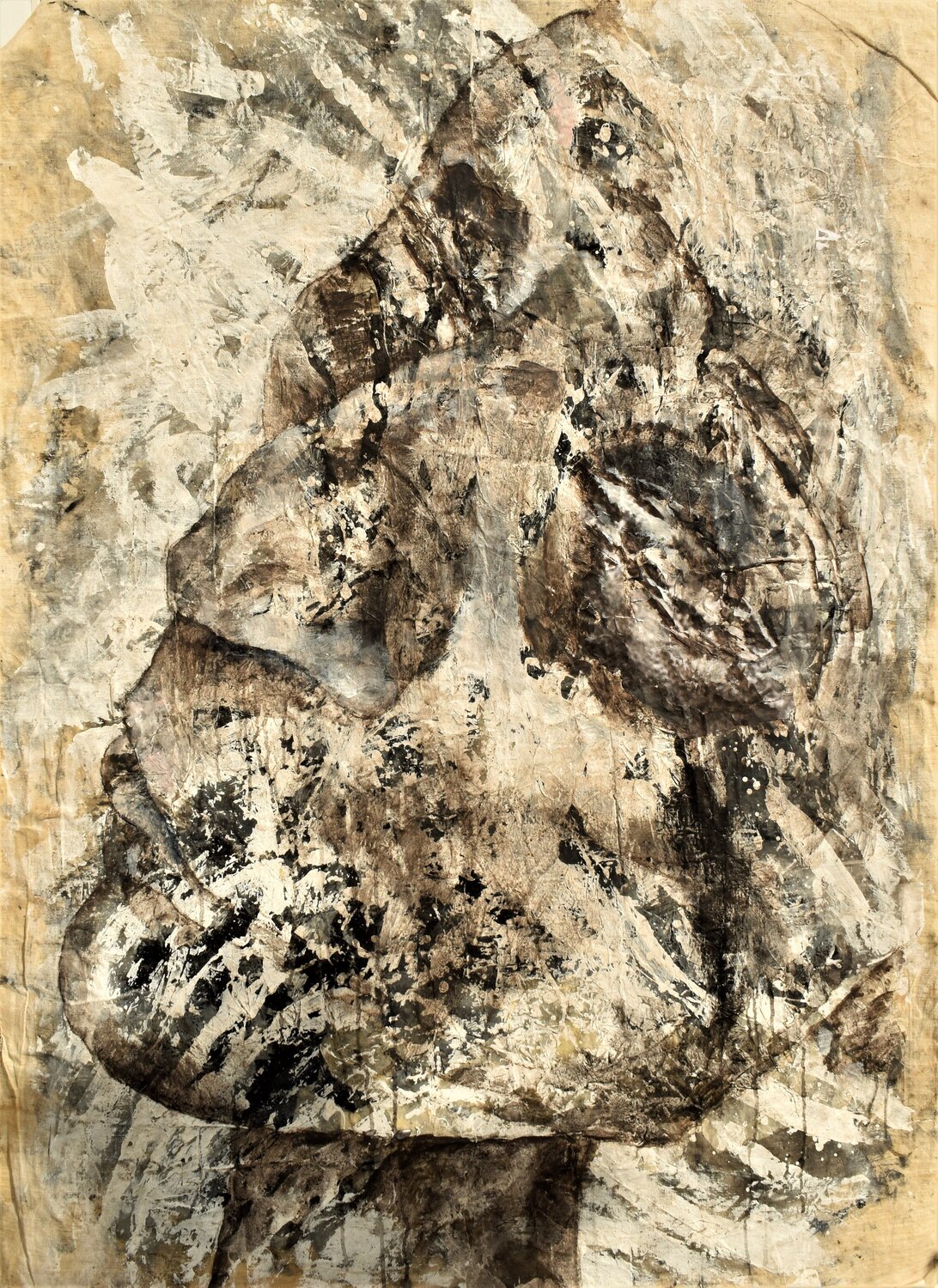 Elders #2 Alexander Chalovsky Original painting for sale