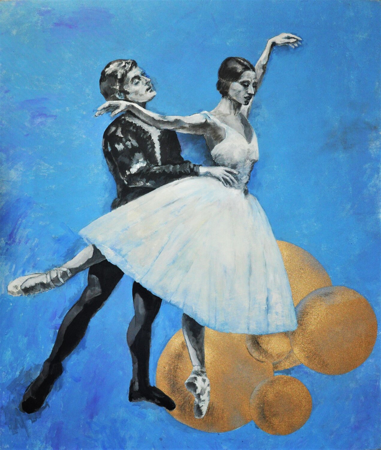#4 MIKHAIL BARYSHNIKOV Alexander Chalovsky Original painting for sale