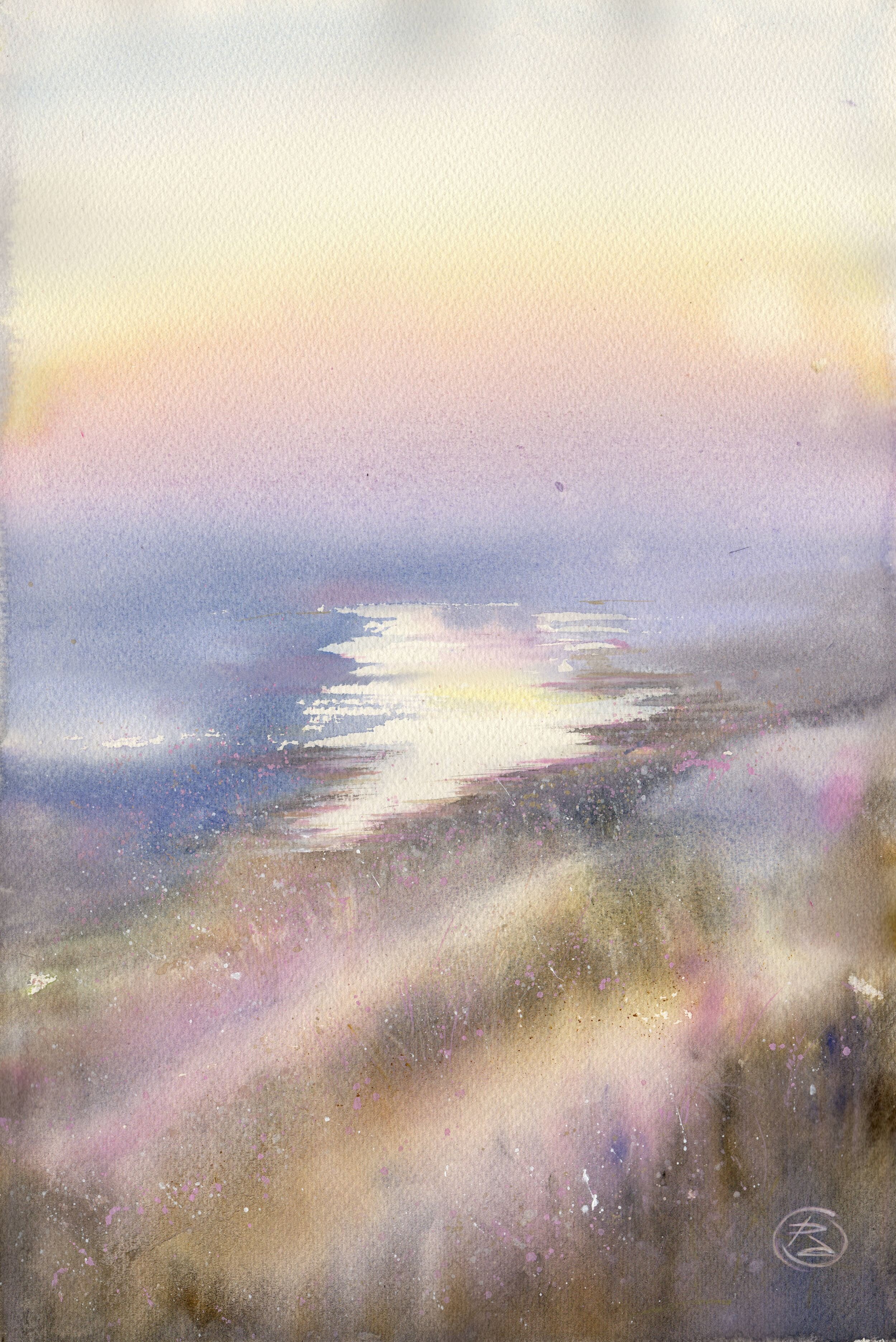 Whisper of the Morning . Professional Watercolor on Fine Art Paper