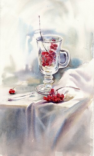 Dreams about Spring by Alla Prisacar, Painting for Sale on Select