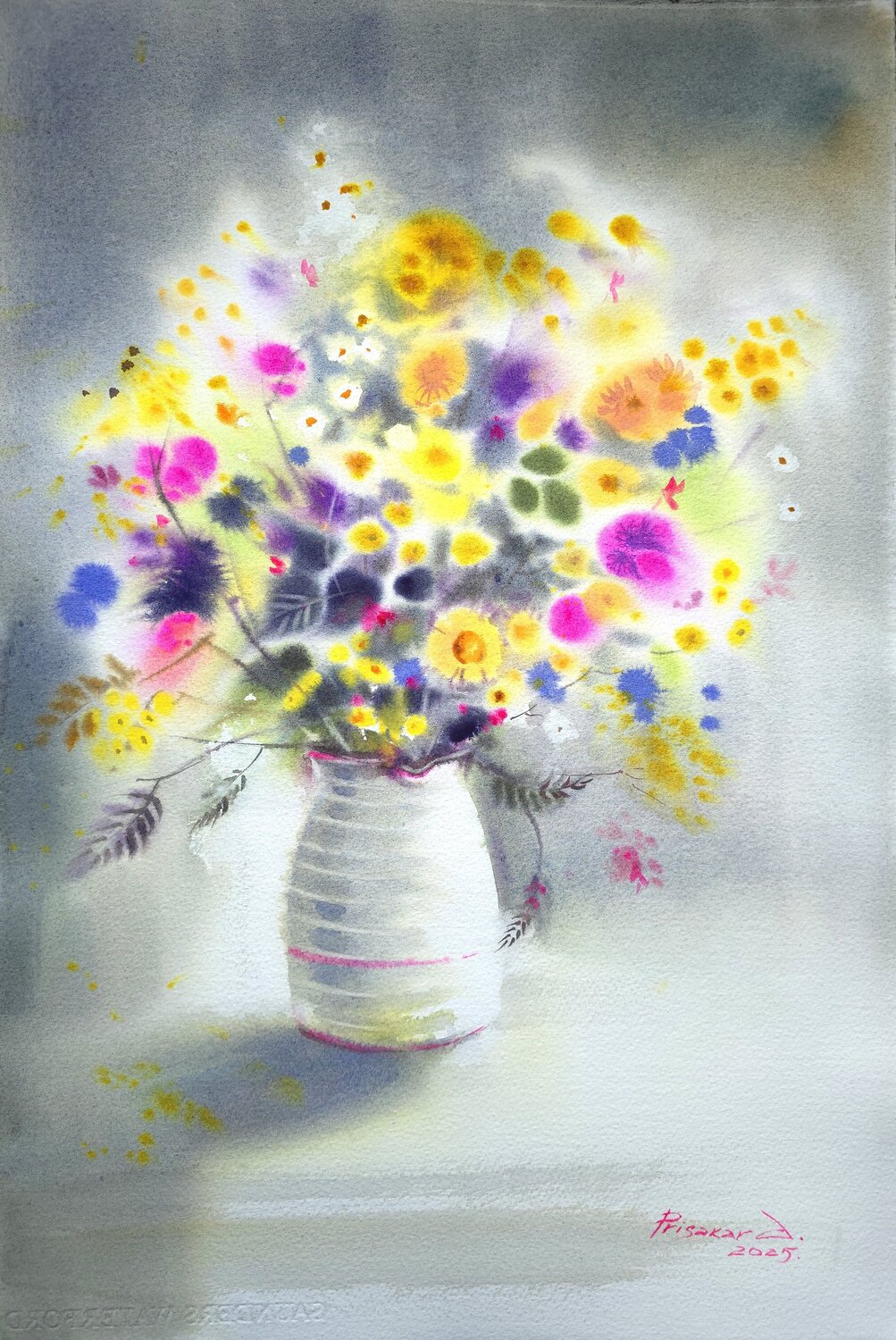 Letter from summer Alla Prisacar Original painting for sale