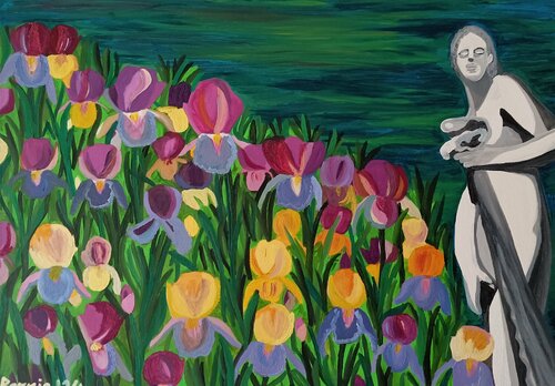 Il giardino di Venere by BERNARDO BANDINELLI, Painting for Sale on Select