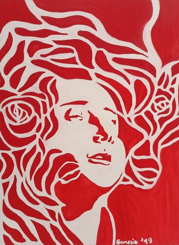Bocca di rosa by BERNARDO BANDINELLI, Painting for Sale on Select