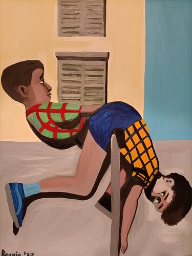 Alla ringhiera by BERNARDO BANDINELLI, Painting for Sale on Select