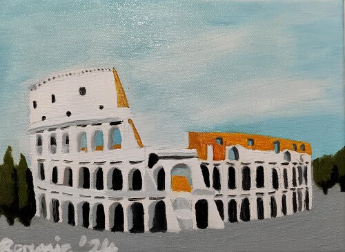 Il Colosseo by BERNARDO BANDINELLI, Painting for Sale on Select