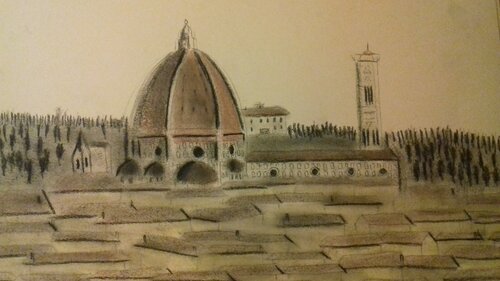 Gli orti di Parnaso by BERNARDO BANDINELLI, Drawing for Sale on Select