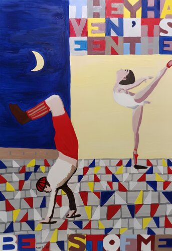 Il sogno (disordine e ordine) by BERNARDO BANDINELLI, Painting for Sale on Select