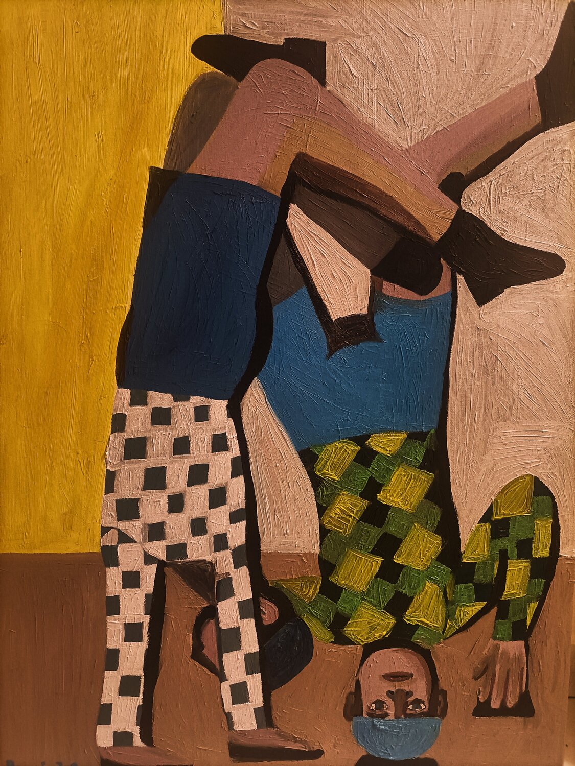 Ti conosco, mascherina BERNARDO BANDINELLI Original painting for sale