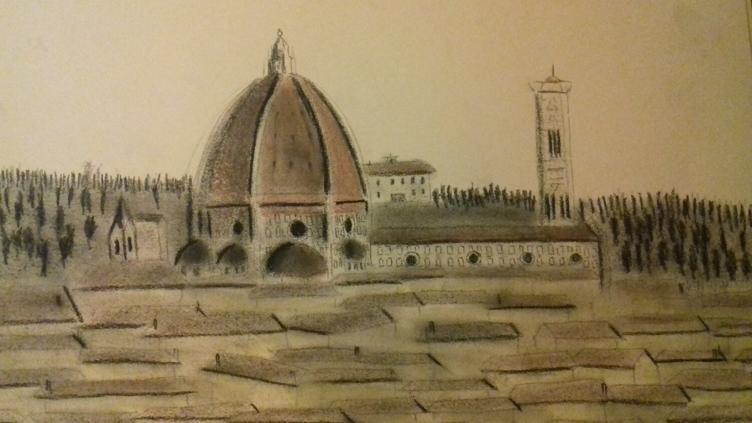 Gli orti di Parnaso BERNARDO BANDINELLI Drawing for sale