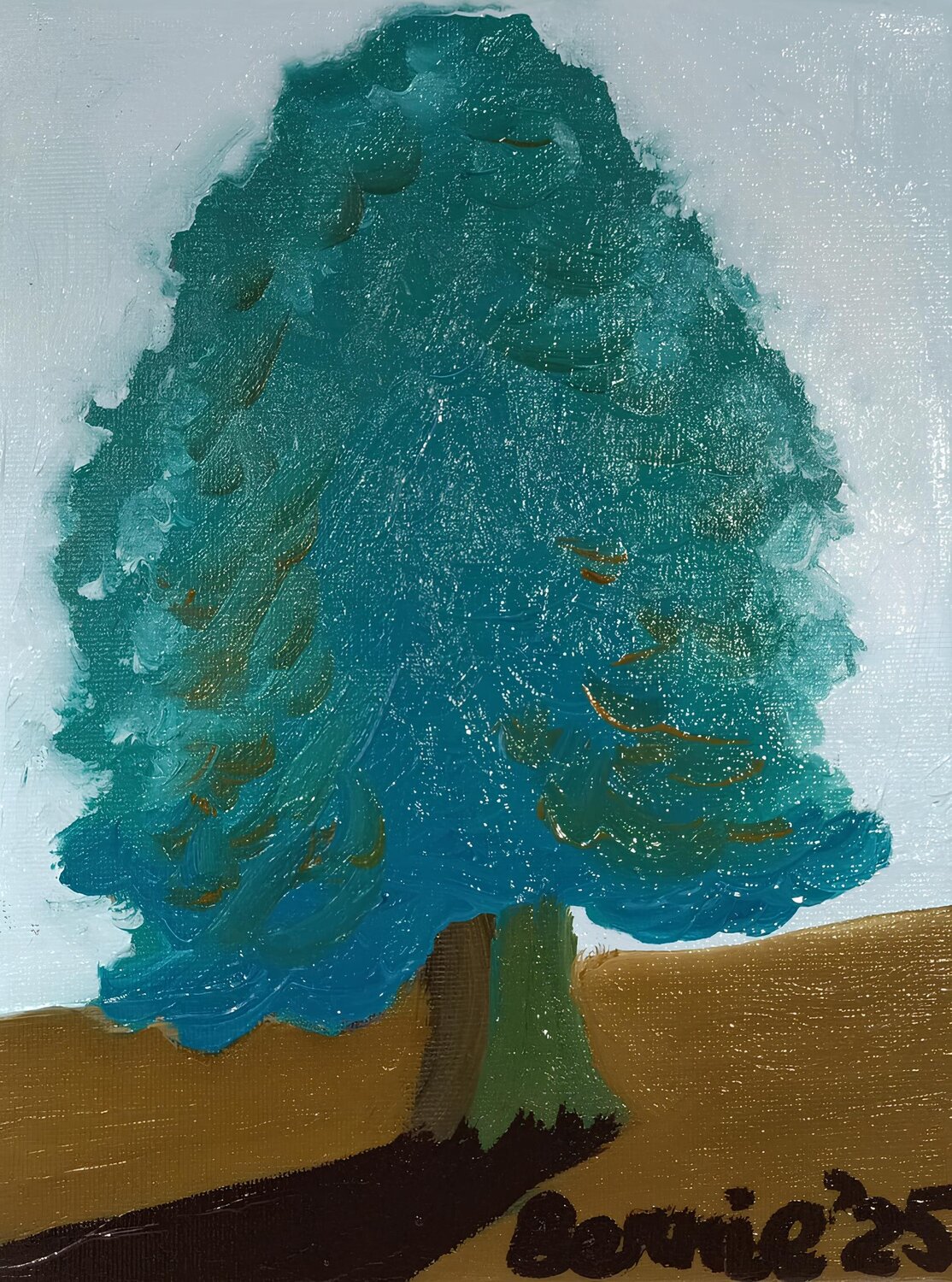 La quercia BERNARDO BANDINELLI Original painting for sale