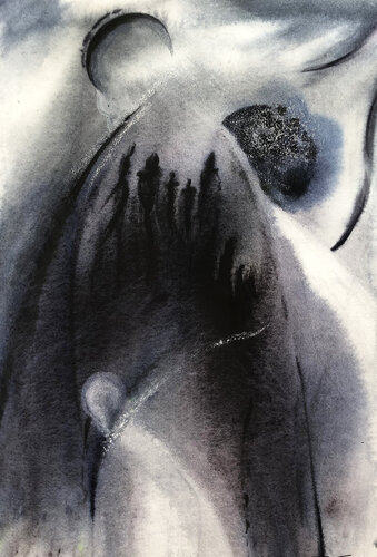Anti-gravity by Nadia Khovaeva, Painting for Sale on Select
