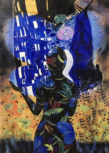 Follow the white shadow by Nadia Khovaeva, Painting for Sale on Select