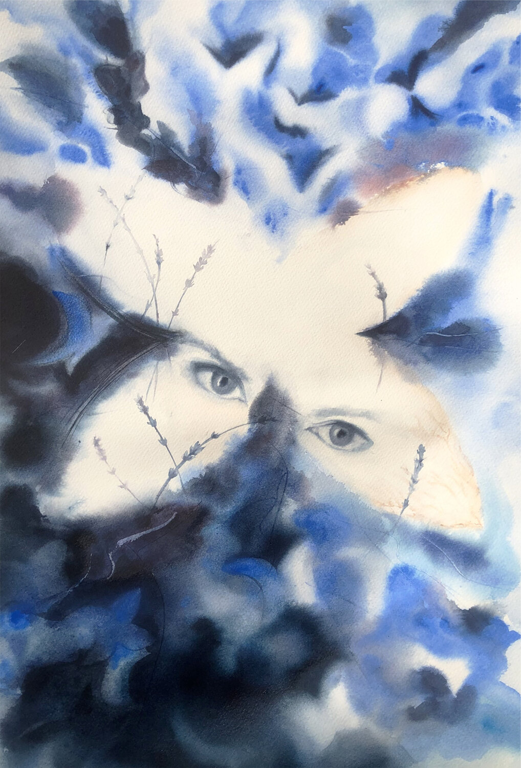 Hear me Nadia Khovaeva Original painting for sale