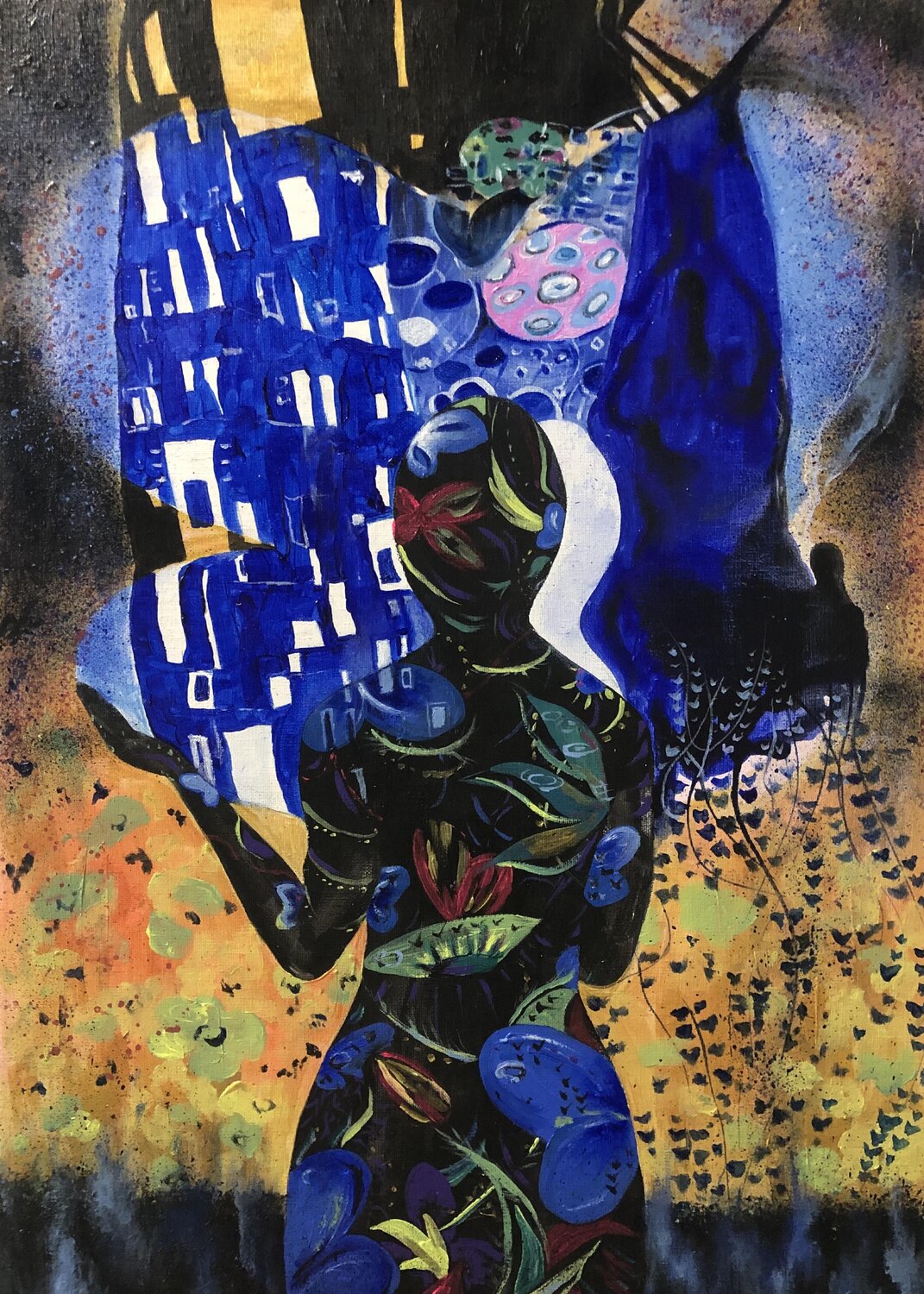 Follow the white shadow Nadia Khovaeva Original painting for sale