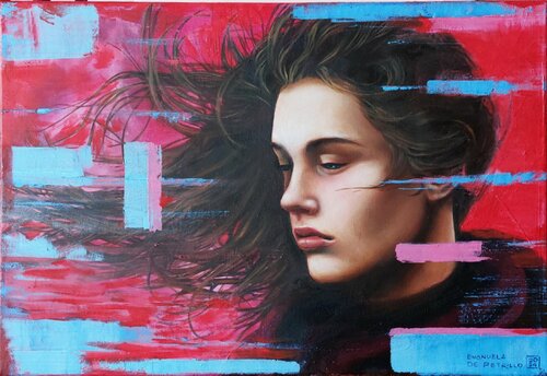 Malinconia by Emanuela De Petrillo, Painting for Sale on Select