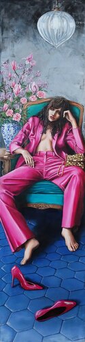 Stanca by Emanuela De Petrillo, Painting for Sale on Select