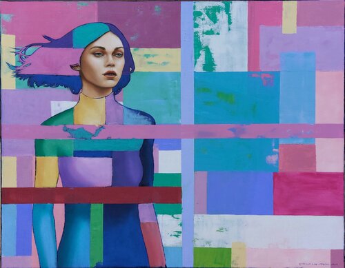 Essenza by Emanuela De Petrillo, Painting for Sale on Select