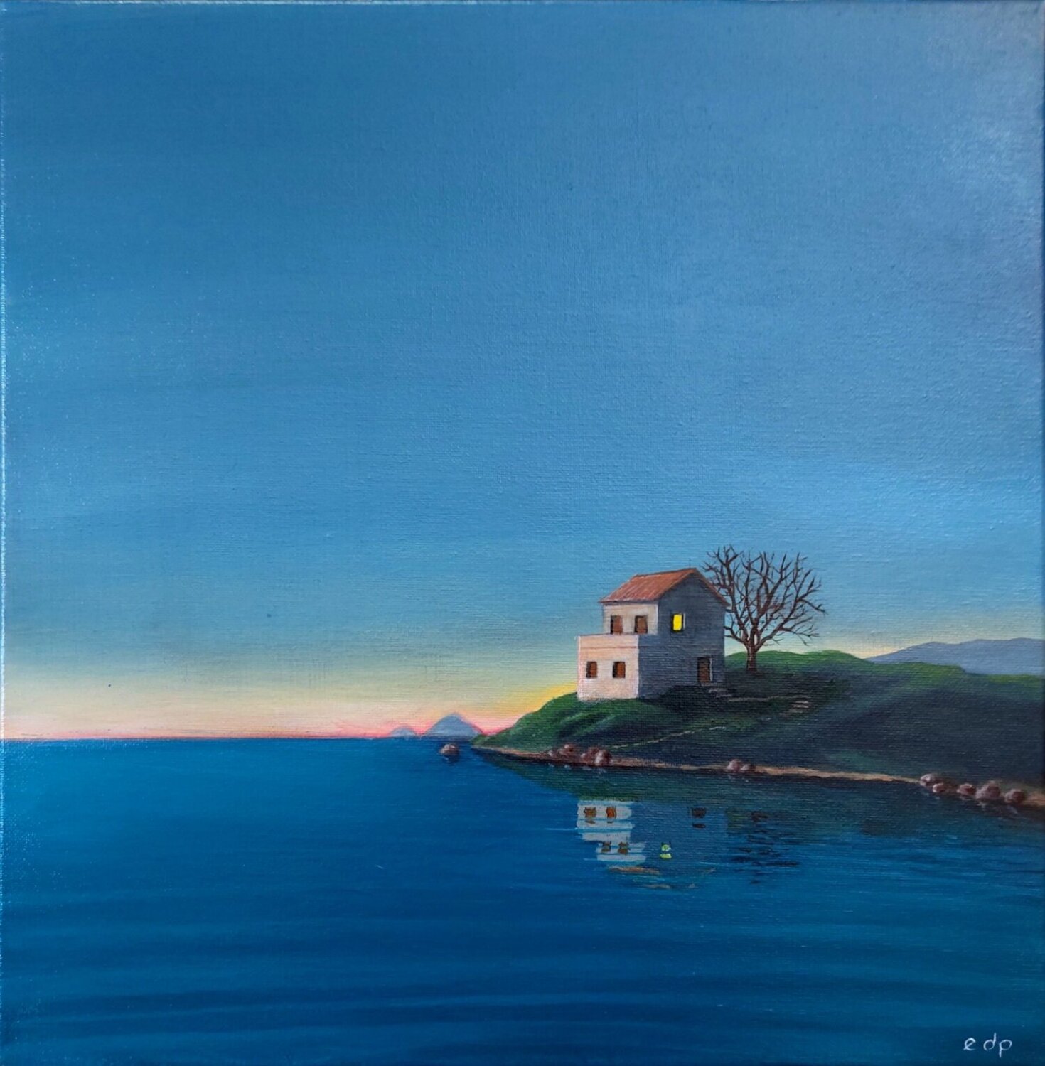 Aria sospesa Emanuela De Petrillo Original painting for sale