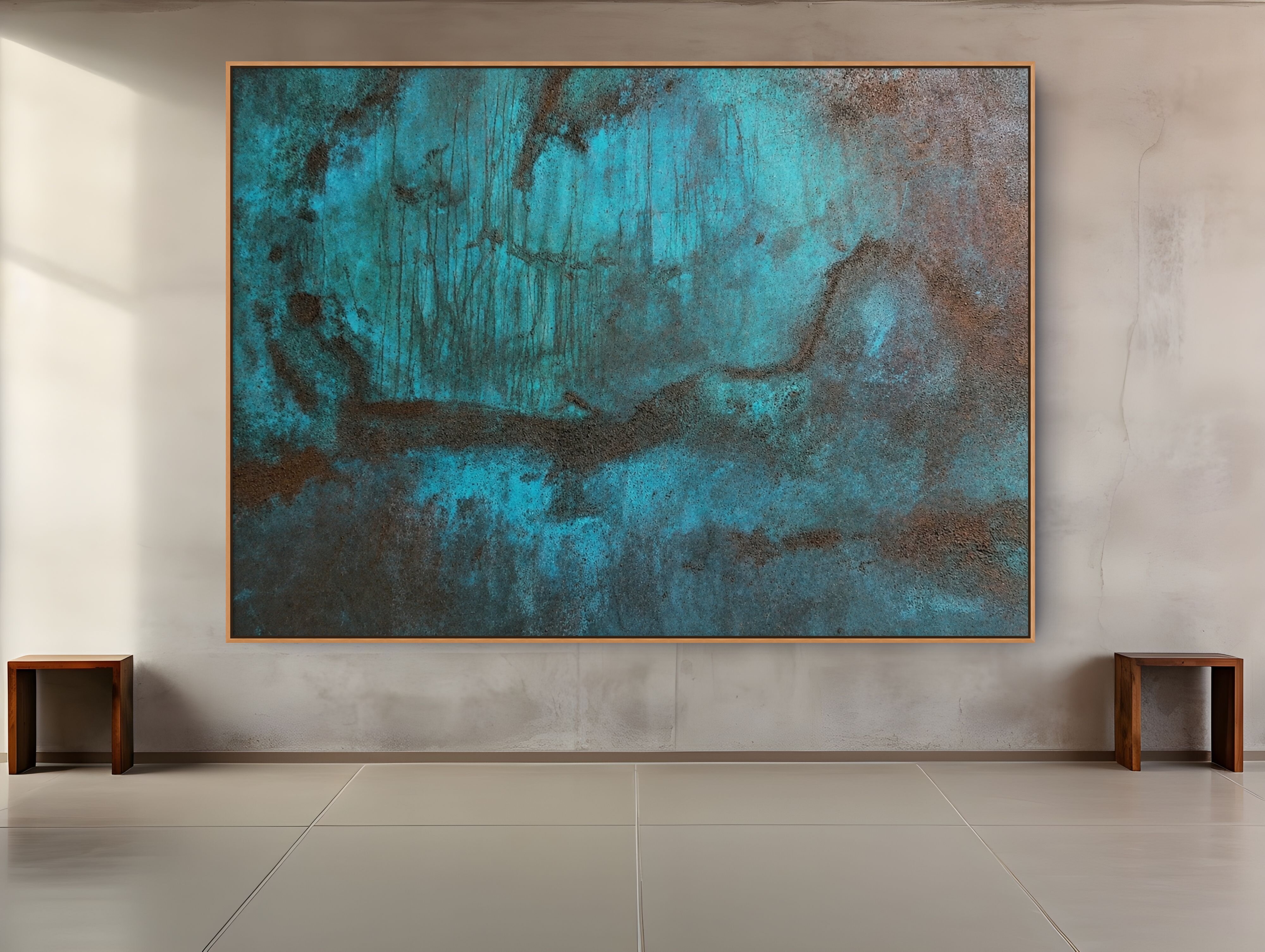 "Blue Mineral Passage"