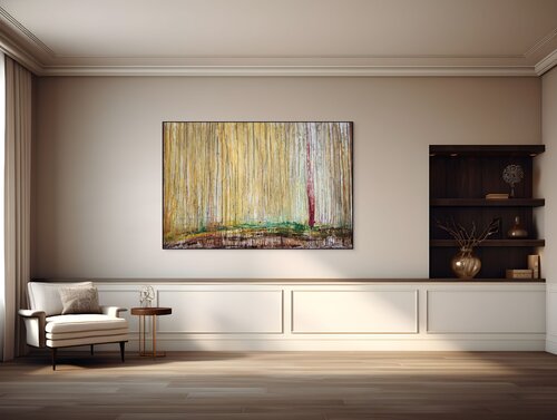 "The Archeology of Strenghts and Courage" by Sonia J., Painting for Sale on Select