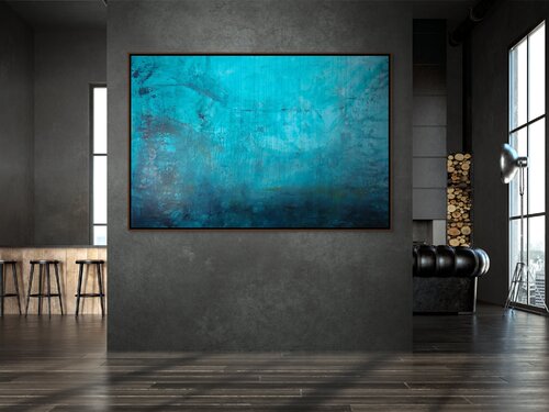 "Drift Of Mineral Light" by Sonia J., Painting for Sale on Select