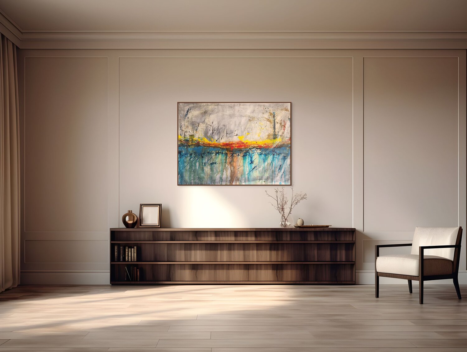 " Dialogue between matter and emotion" Sonia J. Original painting for sale