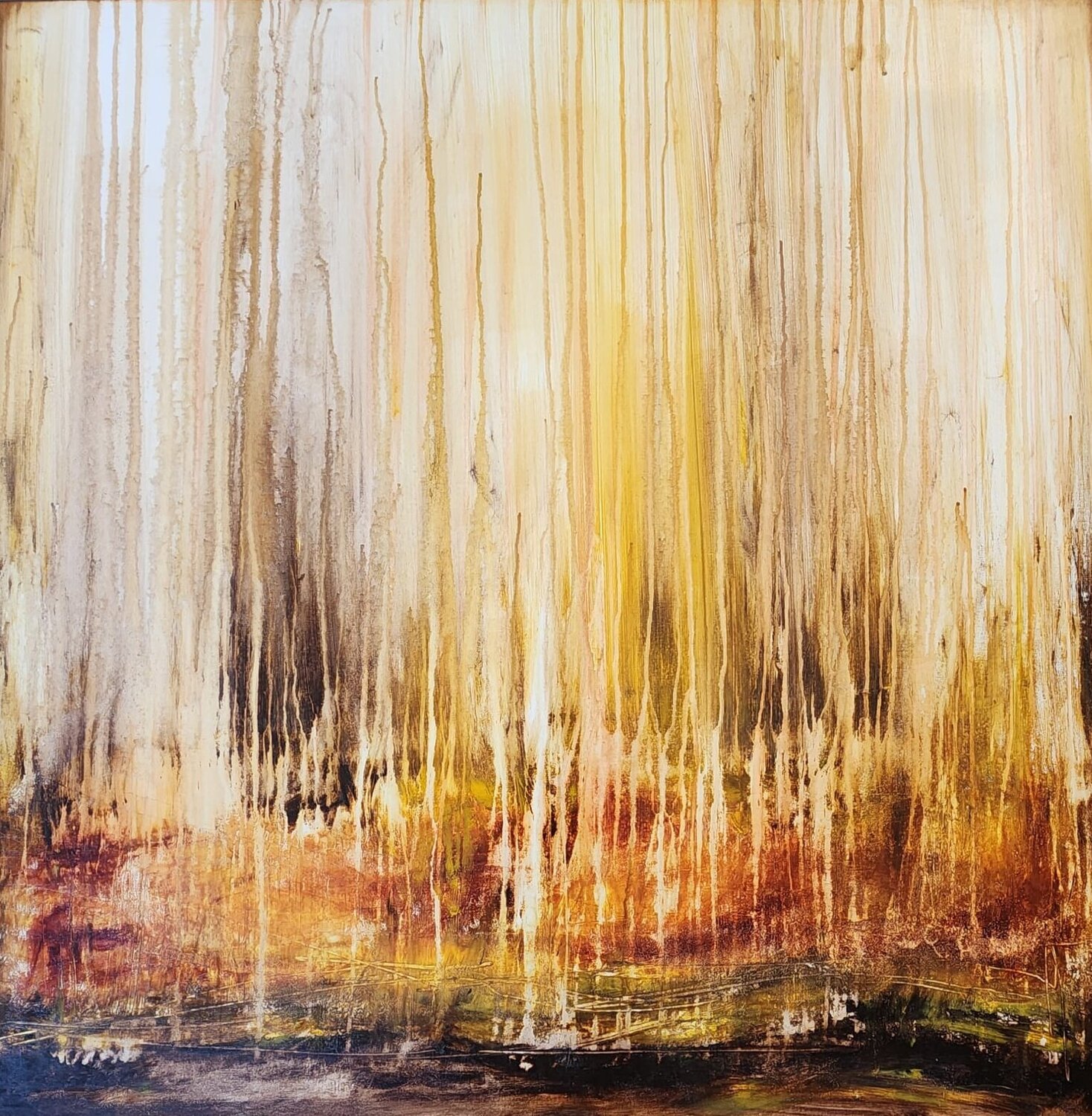 "Archeology of Light" Sonia J. Original painting for sale