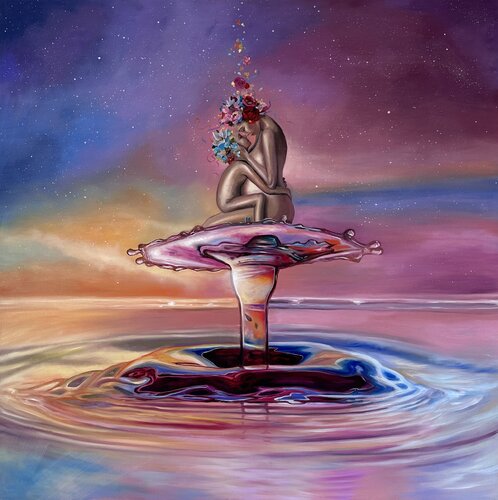 Infinite Love by Stephanie Künzli Ycaza, Painting for Sale on Select