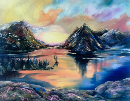 North by Stephanie Künzli Ycaza, Painting for Sale on Select
