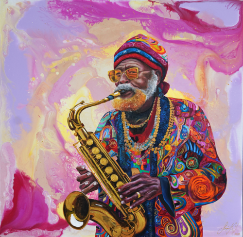 The Sound of a Soul by Stephanie Künzli Ycaza, Painting for Sale on Select