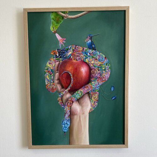 Symbiosis by Stephanie Künzli Ycaza, Painting for Sale on Select