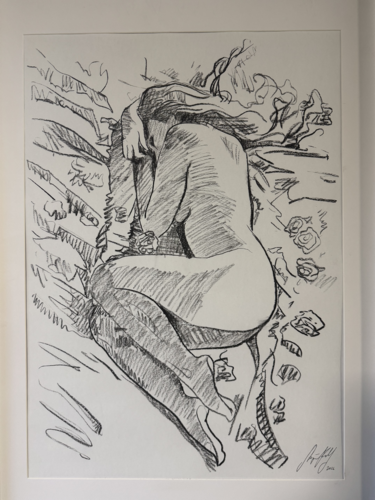 Sanctuary of Roses von Stephanie Künzli Ycaza, Zeichnungen kaufen auf Select