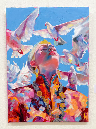 Freedom von Stephanie Künzli Ycaza, Malerei kaufen auf Select