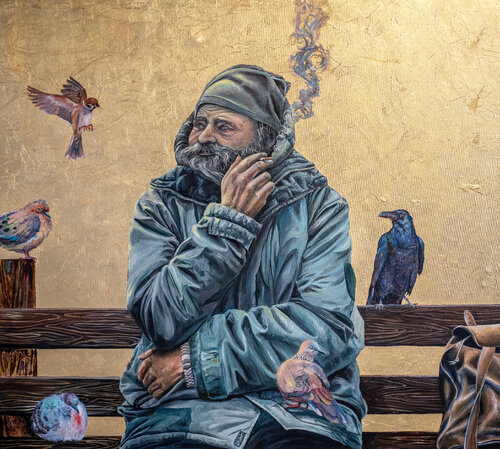 The Quiet Witness by Stephanie Künzli Ycaza, Painting for Sale on Select