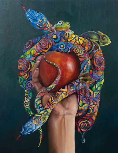 The Garden Within by Stephanie Künzli Ycaza, Painting for Sale on Select