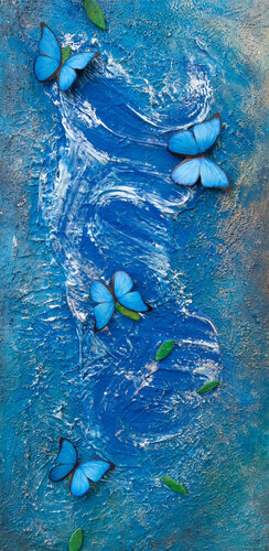 Where Water Breathes by Stephanie Künzli Ycaza, Painting for Sale on Select