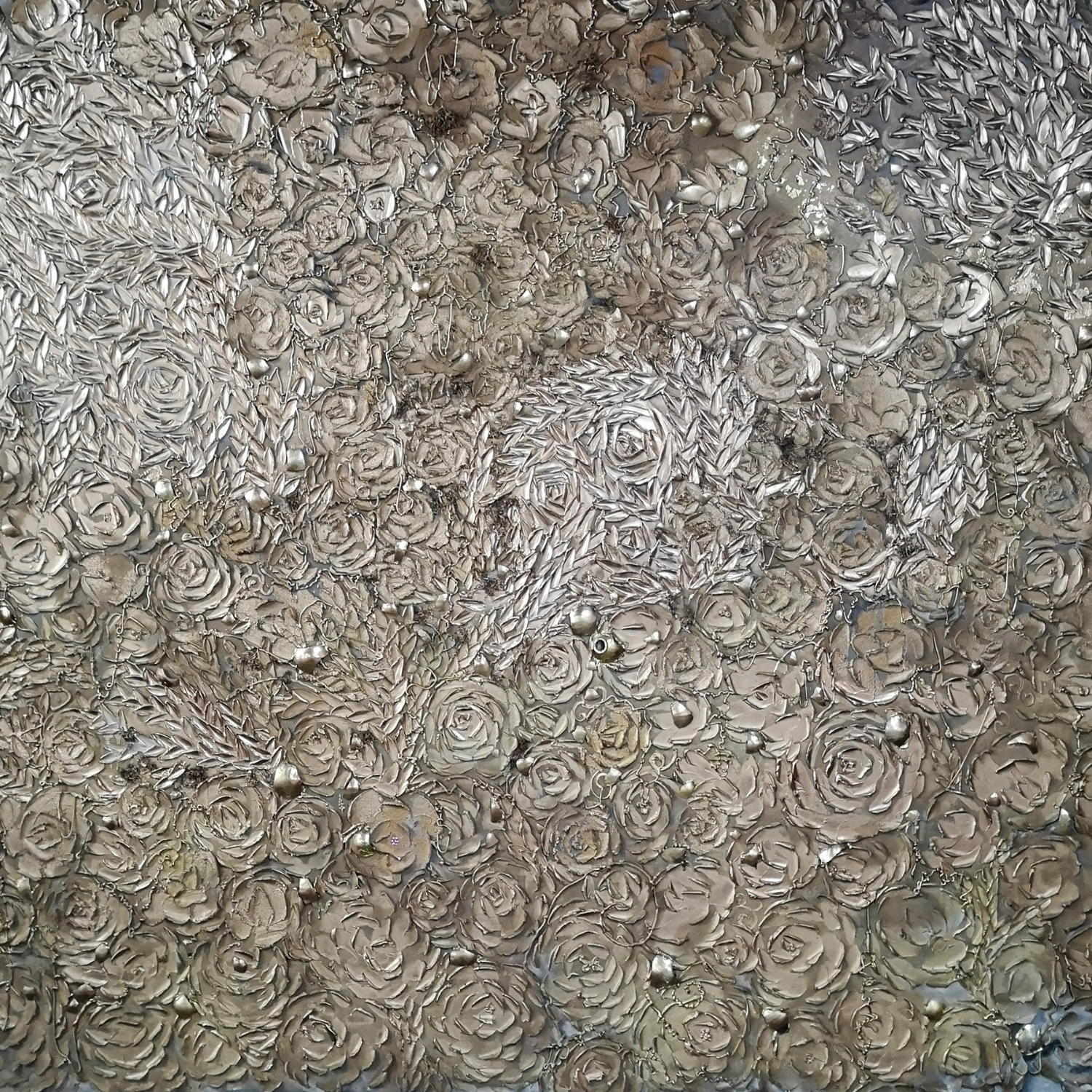 Forgotten Golden Times Stephanie Künzli Ycaza Original painting for sale