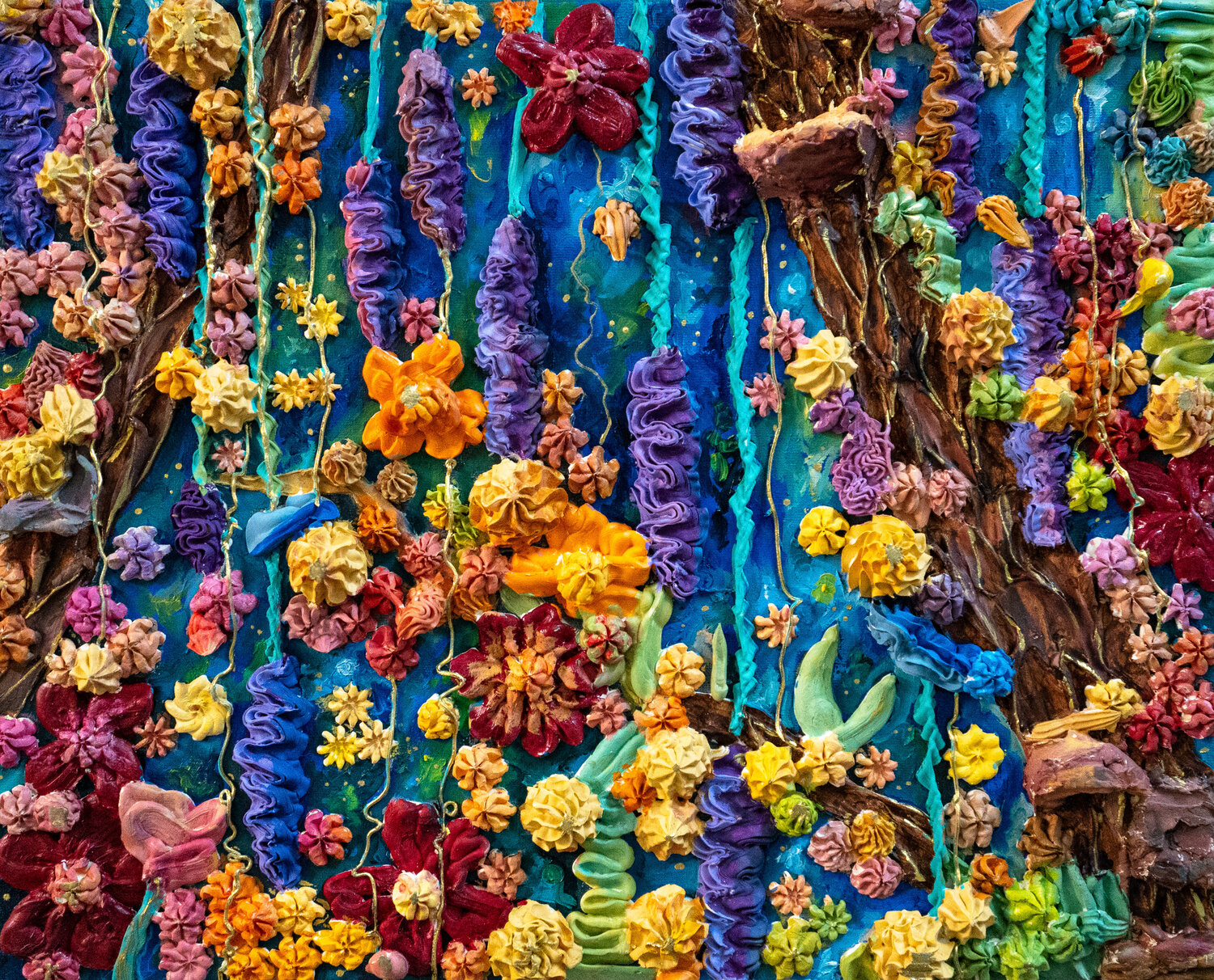 Sweet Jungle Dream Stephanie Künzli Ycaza Original painting for sale