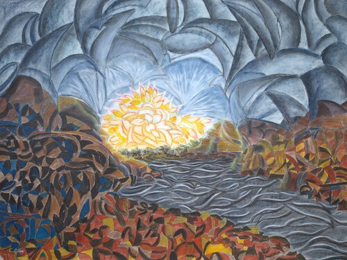 Heart of Lapland - Hydro Electric by Charlotte Eder, Painting for Sale on Select