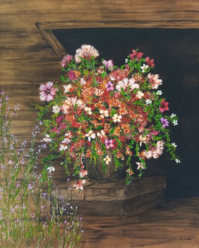 Beyond life by Charlotte Eder, Painting for Sale on Select