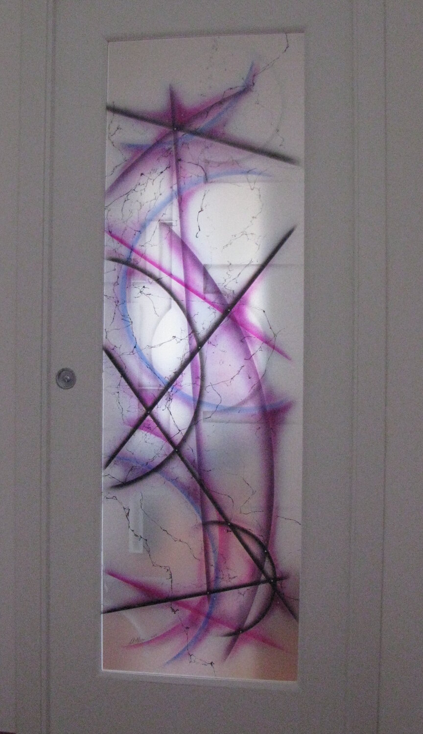 Astrazioni cosmiche A/2 Fiorenzo Belfiore Original painting for sale