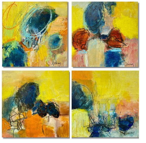 Puissant secret by Véronique Besançon, Painting for Sale on Select