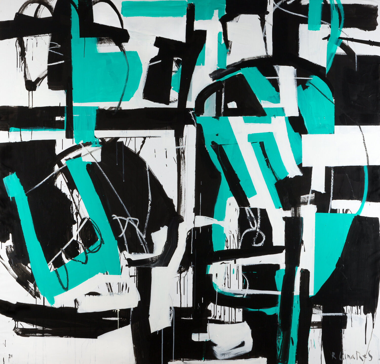 de la serie: LA PIEL Ricardo Llinares Original painting for sale