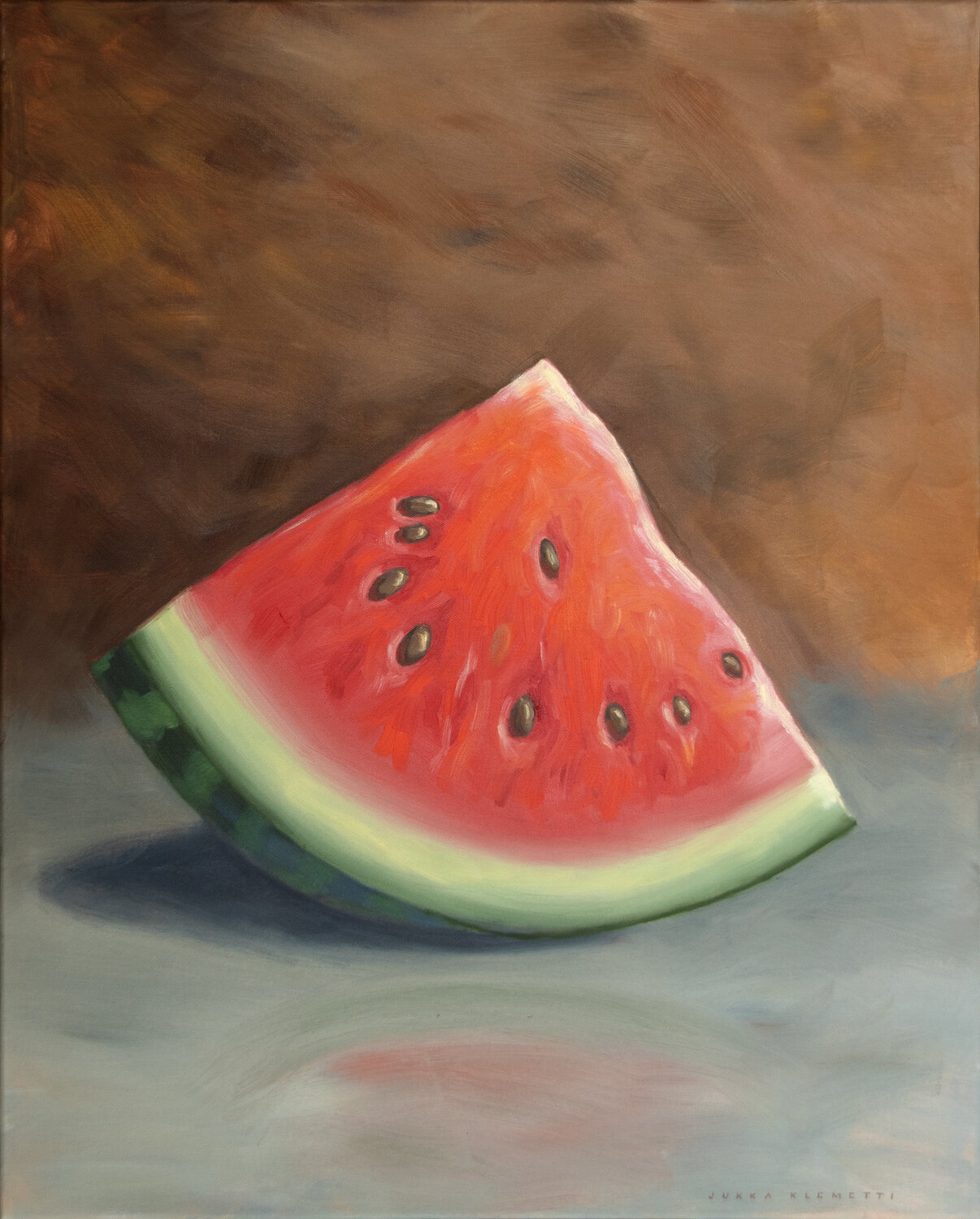 Juicy Bite Jukka Klemetti Original painting for sale