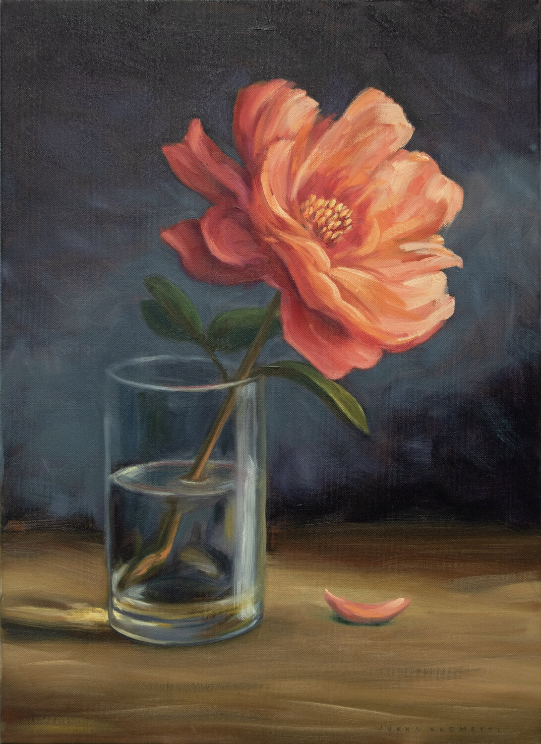 Solitude in Bloom Jukka Klemetti Original painting for sale