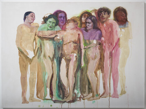 LE GROUPE by denis orhant, Painting for Sale on Select
